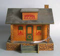 Painted house model