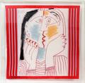 121432 PICASSO SILK SCARF 33 X 33