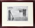 022314 LOUIS LOZOWICK LITHO 9 X 12 QUIET HARBOR