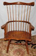 021403 STICKLEY CHERRY ARMCHAIR