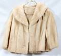 020362 CHAMPAGNE COLOR MINK SHORT JACKET