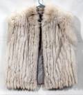 020361 SAX FIFTH AVENUE FOX FUR VEST SIZE 1012