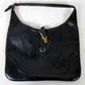 HERMES NAVY TRIM HANDBAG
