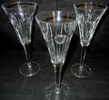 022380 WATERFORD CUT CRYSTAL WINE GLASSES H 9