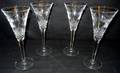 022379 WATERFORD CUT CRYSTAL WINE GLASSES H 9