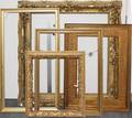 012400 19TH  20TH CENTURY GILT PICTURE FRAMES FIVE