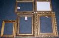 012398 20TH CENTURY GILT PICTURE FRAMES FIVE 12 X