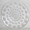 012386 R LALIQUE ASTERS CRYSTAL DISH DIA 7 12