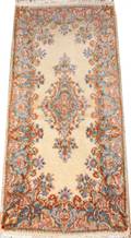 011502 KERMAN PERSIAN ORIENTAL RUG 4 0 X 1 10