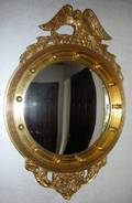 011471 FEDERAL STYLE DECORATIVE MIRROR WITH EAGLE MOTI