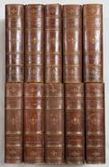121511 CHARLES DICKENS QUARTERLEATHER BOUND WORKS