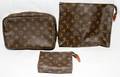 121488 LOUIS VUITTON MONOGRAM CANVAS TRAVEL CASES