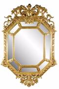 Louis XVI Style GIltwood Cushion Mirror