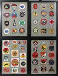 020415 VIETNAMESE REGIMENTAL MILITARY PATCHES ON CLOTH