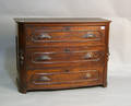 Victorian walnut chest of drawers