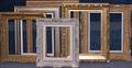 012404 19TH  20TH C GILT  PAINTED PICTURE FRAMES