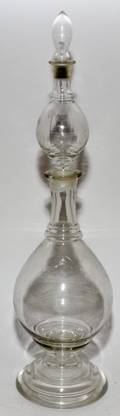 BLOWN GLASS APOTHECARY DISPLAY BOTTLE 19TH C