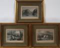 LITHOGRAPH GROUPING THREE 6 X 8