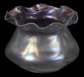 012462 OPALESCENT GLASS VASE EARLY 20TH C