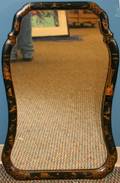 011516 CHINOISERIE STYLE MIRROR 32 X 18