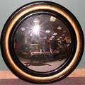 010396 BLACK LACQUERED CONVEX MIRROR DIA 48