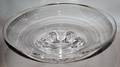 122444 STEUBEN GLASS CORONET BOWL H 4 DIA 13
