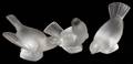 122434 LALIQUE BIRDS 3 H 34