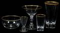 121556 DANISH GOLDBAND CRYSTAL STEMWARE  OTHERS