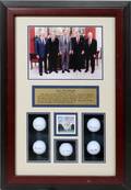 022464 PRESIDENTIAL PHOTOGRAPHS 5 AND GOLF BALLS