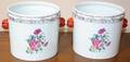 012484 MOTTAHEDEH WINTERTHUR REPRO PORCELAIN POTS