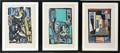 012448 ALBERT URBAN COLOR SERIGRAPHS THREE