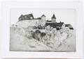 011546 EVERETT WARNER ETCHING 6 X 9 HARBURG 1907