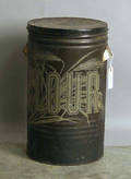 Tin flour bin