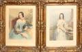 ENGRAVINGS IN GILT FRAMES 2 14 X 10 PLATE