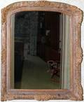 ANTIQUE GILT  GESSO MIRROR 19TH CENTURY