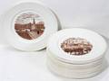 012475 WEDGWOOD CREAM WARE PLATES SET OF 15