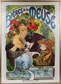AFTER ALPHONSE MUCHA POSTER BIERES DE LA MEUSE