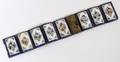 LADYS SILVER AND HAND PAINTED ENAMEL BRACELET