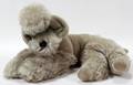 012541 STEIFF POODLE BUTTON ON LEFT EAR L 13 AS IS
