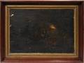 012537 UNSIGNED OIL ON CANVAS 1874 14 X 20