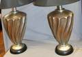 012521 SWIRL DESIGN COMPOSITION LAMPS PAIR