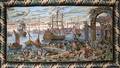 012517 BELGIAN COTTON TAPESTRY C 1980