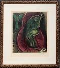 012022 MARC CHAGALL COLOR LITHO 1960 14 14 X