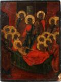 RUSSIAN ICON OF THE DORMITION OF THE VIRGIN