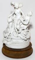 SEVRES BISQUE FIGURAL GROUP TOILET OF VENUS