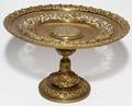 FRENCH BRONZE TAZZA H 7 12 DIA 12