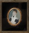 121002 F F SCHMIDT HANDPAINTED PORTRAIT MINIATURE