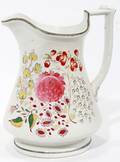 051078 ELSMORE  FORSTER IRONSTONE PUZZLE JUG