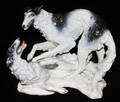 051119 ROSENTHAL PORCELAIN BORZOI HOUNDS H 6 L 8