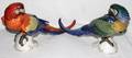 051118 ROSENTHAL PORCELAIN PARROTS T KARNER TWO